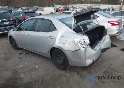 2018 Toyota Corolla Le from USA, damaged, VIN 5YFBURHE5JP817702